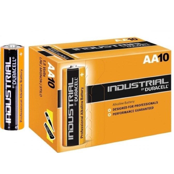 Duracell INDUSTRIAL Battery Alkaline 1.5V AA LR6