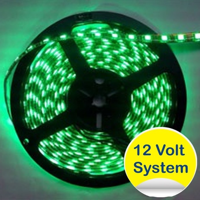 Rouleau lumineux flexible LED Vert