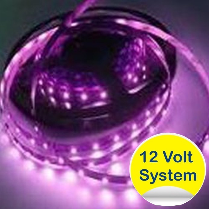 Rouleau lumineux flexible LED Violet 5m